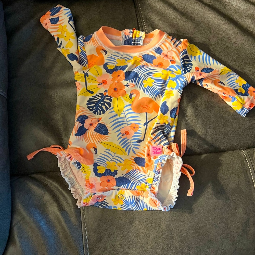 Ruffle Butts Infant Swimsuit